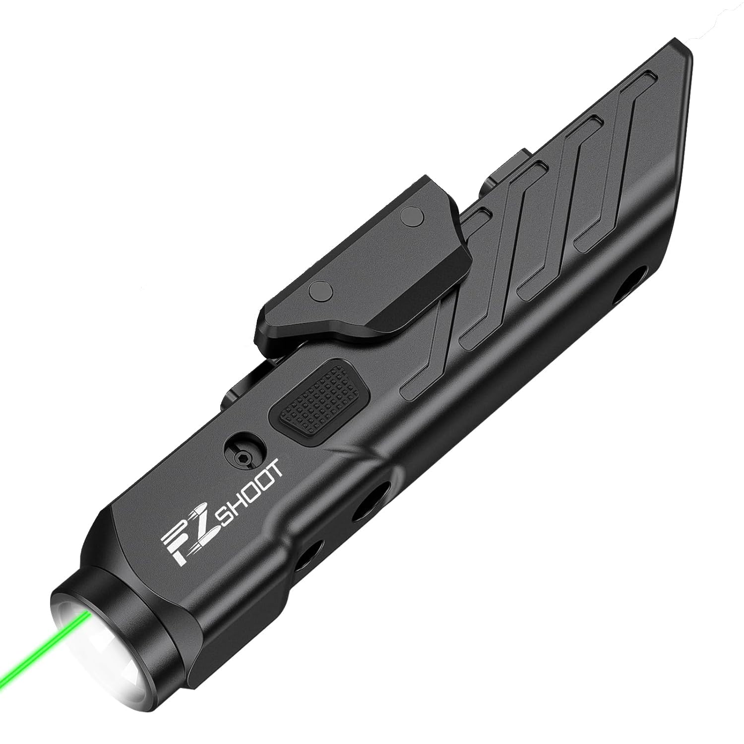 EZshoot 1700 Lumens Tactical Laser Light Combo for Rifle with Magnetic Rechargeable and Strobe Mode Compatible with Pica